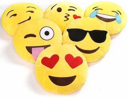 DHAAM Smiley face combo (pack of 6) 30cm - 32 c  - 30 cm