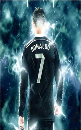 Cristiano Ronaldo Poster for room Paper Print