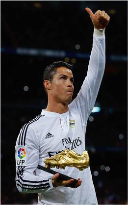 Cristiano Ronaldo Flex Poster for Room B93 Paper Print