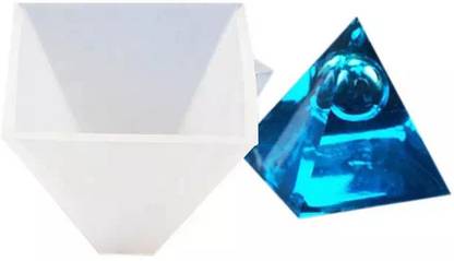 Sillicone Silicone Pyramid Mold For Resin and Wax molding