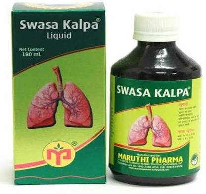 SWASA KALPA Syrup (Green, 180ml ) - Pack of 2