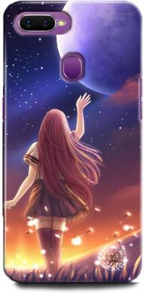 Afterglow Back Cover for Oppo F9 ANIME, GRIL, ANIMATION FINE ART GRIL, ANIME