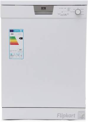 IFB Neptune FX Free Standing 12 Place Settings with Germ-Free Hygienic Wash, Made for Indian Kitchens, Energy Efficient Dishwasher