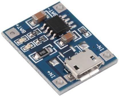 Cam cart TP4056 Lithium Battery Charger PCB Board with Protection Module Micro Controller Board Electronic Hobby Kit Micro Controller Board Electronic Hobby Kit