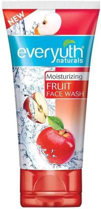 Everyuth Naturals Naturals Moisturizing Fruit  50g (Pack Of 5) Face Wash