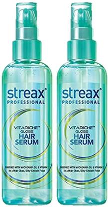 Streax Vitariche Gloss Hair Serum 45 ml Pack of 2