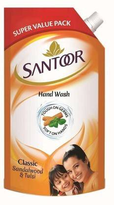 Santoor Hand Wash Classic BOGO Hand Wash Pouch