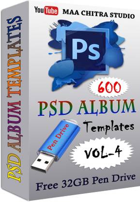 Adobe Photoshop Psd Templates 600 Piece VOL-4