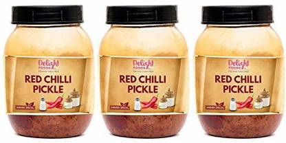 Delight Foods Andhra Guntur Red Chilli Pickle Red Chilli Pickle