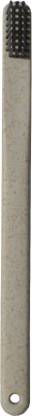 MOKSHA Wheat Straw Toothbrush Biodegradable, BPA Free, Eco Friendly, Sustainable, Vegan, Charcoal bristles and Naturally Anti-bacterial for Adults (Alternate to Bamboo) Pack of 4 Extra Soft Toothbrush