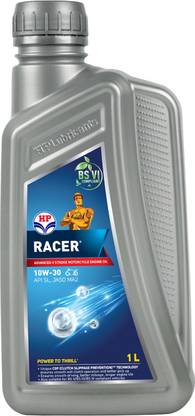 HP Racer 10W-30 API SL, JASO MA2 High Performance Engine Oil