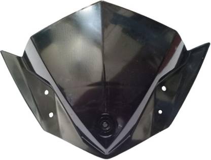 Ride Adventure Small Unbreakable Visor Bike Windshield
