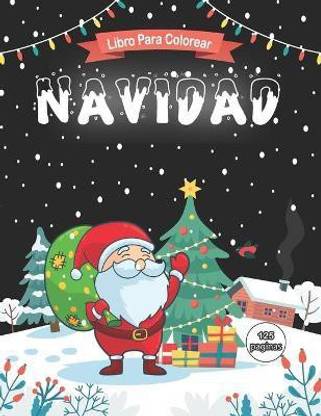 Libro Para Colorear Navidad