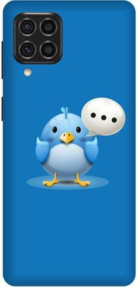 TPM Back Cover for Samsung F62, Bird, Logo, Tech, Tweet.Twitter, Back Cover