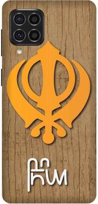 SAVETREE Back Cover for Samsung F62, punjab, punjabi logo, waheguru ji, Back cover