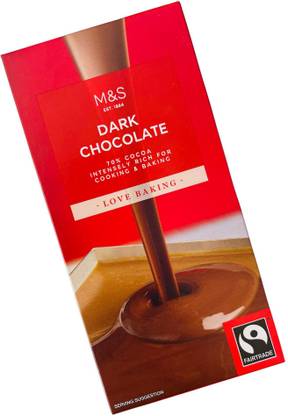MS Dark Chocolate 70% Cocoa Imported 100g Bars