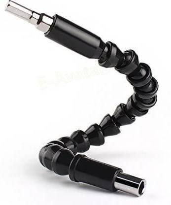 Digital Craft flexishaft Car Tire Repair Tools Black 295mm Flexible Shaft Bits Extention Screwdriver Bit Holder Connect Link for Electronics Drill