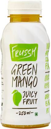 Frussh Green Mango Fruit Juice- Pack of 6 (250ml Pet Bottle each)
