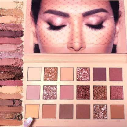 C G FASHION Nude 18 Color Eyeshadow Palette 19.7 g