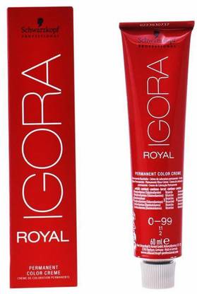 Schwarzkopf Professional Igora Royal Permanent Colour Creame - 0-99 - Violet Concentrate - 60ml , Violet Concentrate