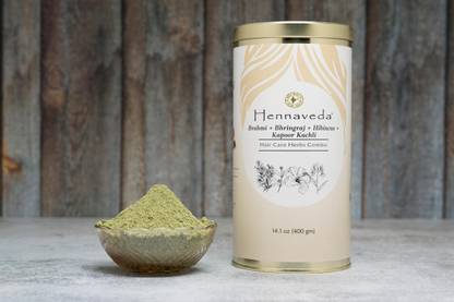 Hennaveda Brahmi+Bhirngraj+Hibiscus+Kapoor kachli