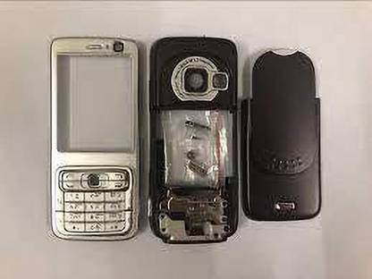 Unix NOKIA N73 FULL BODY HOUSING PANEL WITH KEYPAD AND METALLIC FLIP BACK COVER. Full Panel