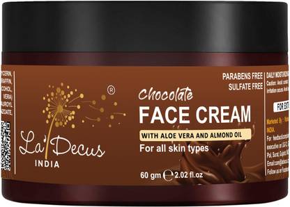 La'Decus Chocolate Face Cream 60 gm for Men and Women
