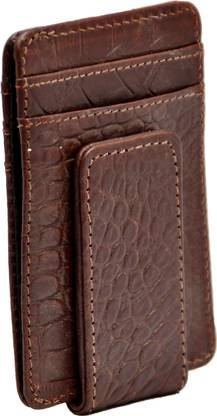 RawHyd Croc Money Clipper Wallet Leather Money Clip