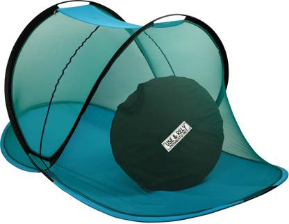 use & rely Polyester Adults Washable BIG ZIPPER HEAVY QUALITY OF IT'S COTTON CLOTHES WITH MAHARANI FOLDABLE Mosquito Net