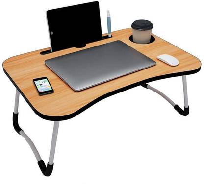 Siddhivinayak Adjustable Lapdesk Wood Portable Laptop Table