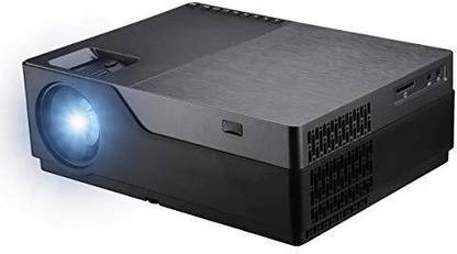 TONZO Basic Version Full HD Projector with Projector Storage Bag, 1080P VGA, USB, HDMI 5500 Lumens Home Theater LED 200 inch Display Home Theater Full-HD LED Projector (6500 lm) Projector