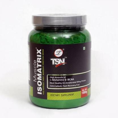 TSN MUSCLE ISOMATRIX Proteins Whey Protein Concentrate STRAWBERRY Powder 1000 Gram Whey Protein