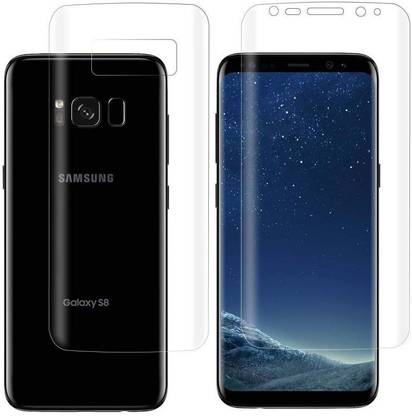 ELEF Front and Back Screen Guard for SAMSUNG Galaxy S8 Plus Edge to Edge Membrane Screen Protecttor (Not Tempered Glass)
