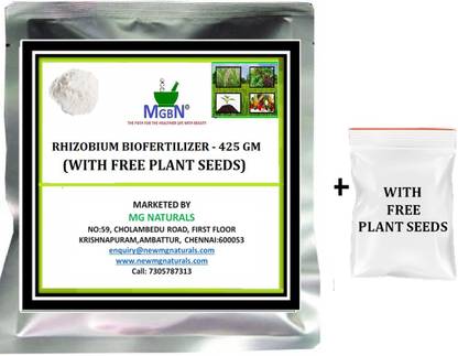 MGBN RHIZOBIUM BIOFERTILIZER - 425 GM Potting Mixture