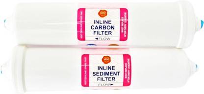 KENT Ro Spares Inline Carbon Filter 8inch(20009) Inline Sediment Filter 8 inch(20010) Solid Filter Cartridge