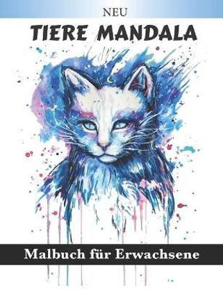 Tiere Mandala Malbuch fur Erwachsene