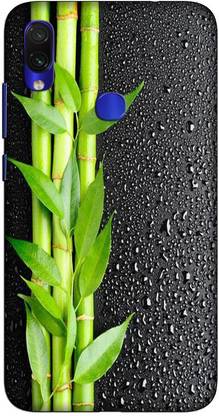 CROKIAN Back Cover for Redmi Note 7 green leaf Back Cover