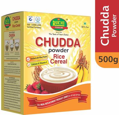 RUCHI by RUCHI CHUDDA POWDER Rice Cereal Box