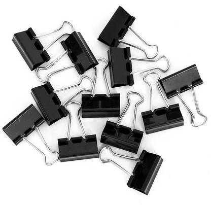 IKIS Paper Binder small Stainless Steel BINDER CLIP