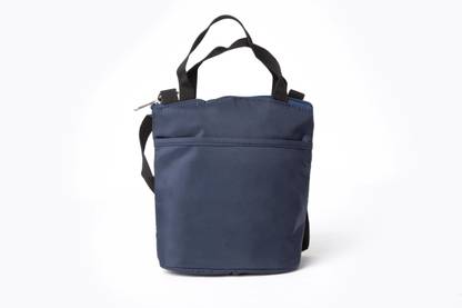 CHARISMOMIC Bottle Tote Bag for Mom | Unisex Polyester Handbag to Carry Water Bottle/Milk Bottle Goo Goo Bag (Insulated Carrier), Blue diaper bag