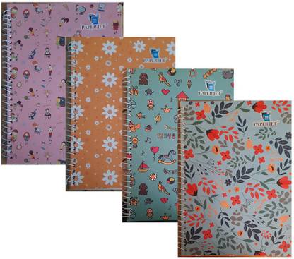 PAPER JET Recycled A4 Notebook Single Ruled 400 Pages