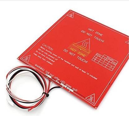 Super Debug MK2B Heated Bed with Soldered NTC 3950 Thermistor – 3D Printer PCB Heatbed Electronic Components Electronic Hobby Kit