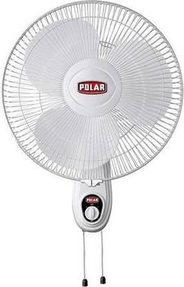 Polar Annexer High Speed Wall Fan,Speed: 1350 RPM, Sweep: 400 mm White with a 2 year domestic warranty. Made In India (Pack of 1) with 25 Months Warranty Ultra High Speed 400 mm Wall Fan