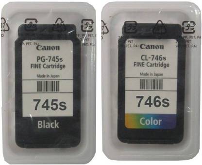 Canon Pixma PG-745s, CL-746s Original Ink Cartridge Valuable Pack Tri-Color Ink Cartridge