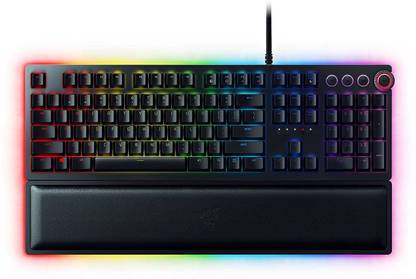 Razer Huntsman Elite - Opto Wired USB Standard Gaming Keyboard Compatible with Desktop, Laptop, Mac