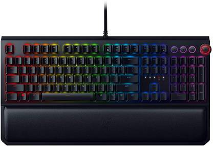 Razer BlackWidow Elite - Mechanica Wired USB Standard Gaming Keyboard Compatible with Desktop, Laptop, Mac