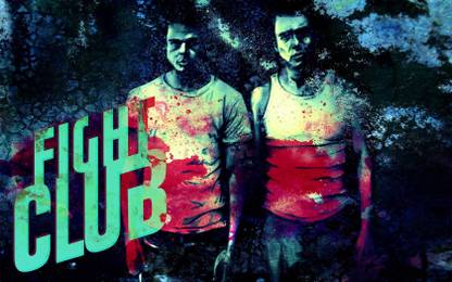 Fight Club Movie Posters, Fight Club HD Poster-21 Fine Art Print
