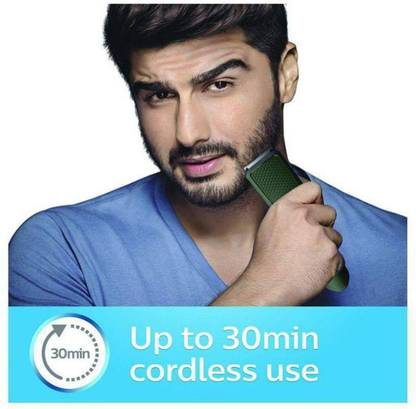 PHILIPS original BT1212 Trimmer 30 min Runtime 4 Length Settings
