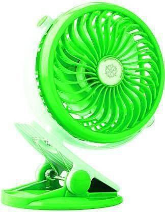 Wazood MINI USB PORTABLE TABLE FAN WITH RECHARGEABLE BATTERY, STROLLER CLIP ON TABLE FAN, SPEED ADJUSTABLE, MLF-168 Portable Usb Fan Desk Pocket Mini Fan USB Fan USB Fan -ML-F-27 USB Fan