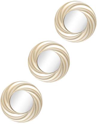 MARKET 99 Round 3 Decorative Mirror Set Pack of 3